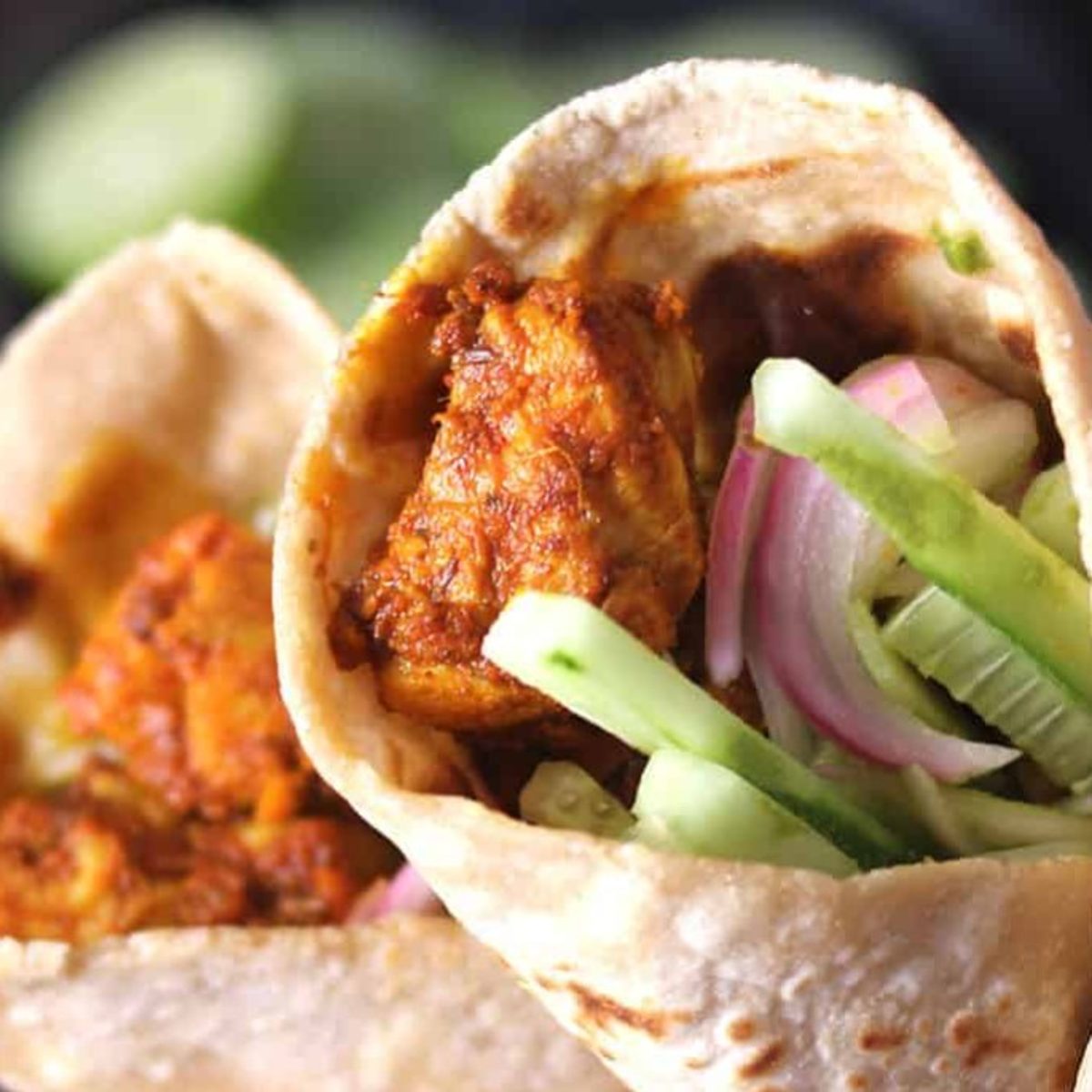 Chicken kathi roll