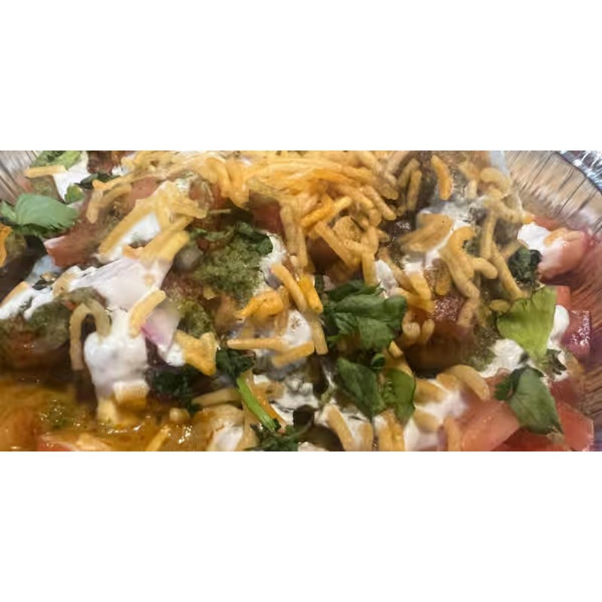 Samosa chaat