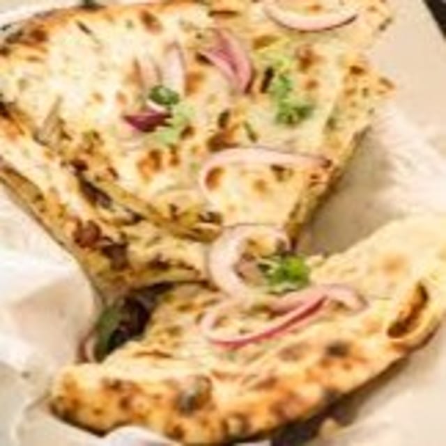 Onion kulcha.