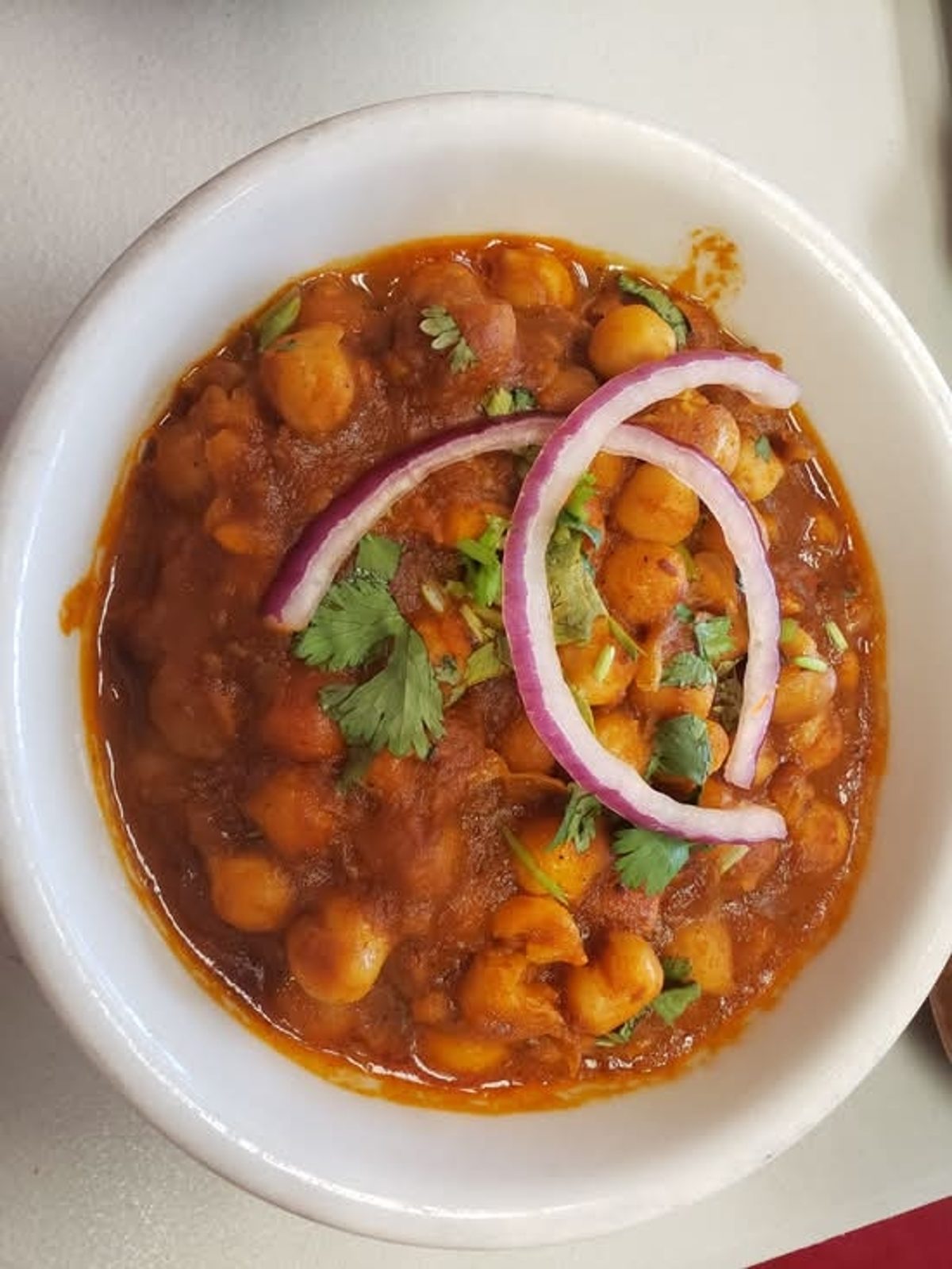 Chana Masala Side